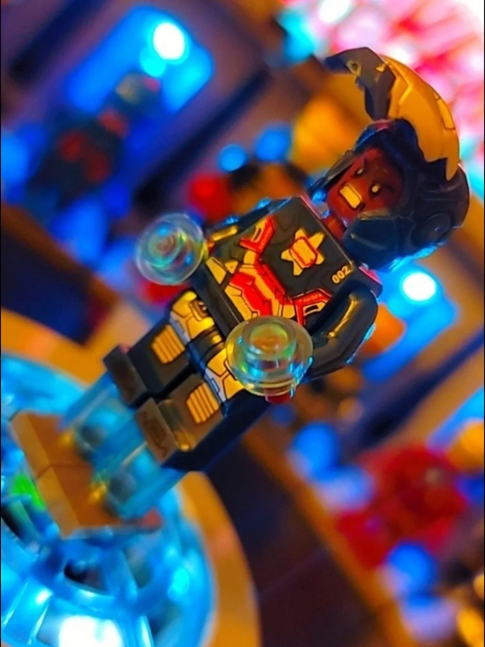 Ironman Minifigure Lego Compatible